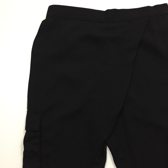 SILENCE+NOISE Front overlay Cargo Harem Crop Pants - Picture 5 of 8